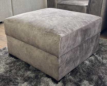 Regent Sofa Brown Footstool
