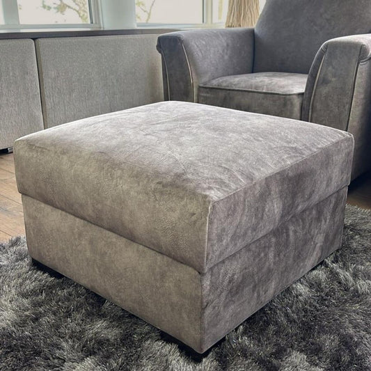 Regent Sofa Brown Footstool