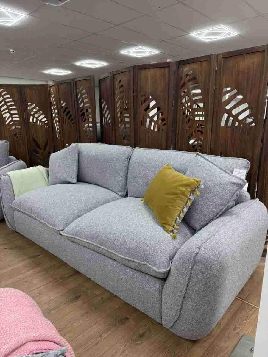 Zuno 3+2 Grey Sofa Set