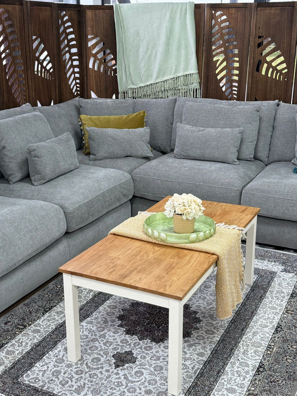 Sofia Grey Large Corner Sofa