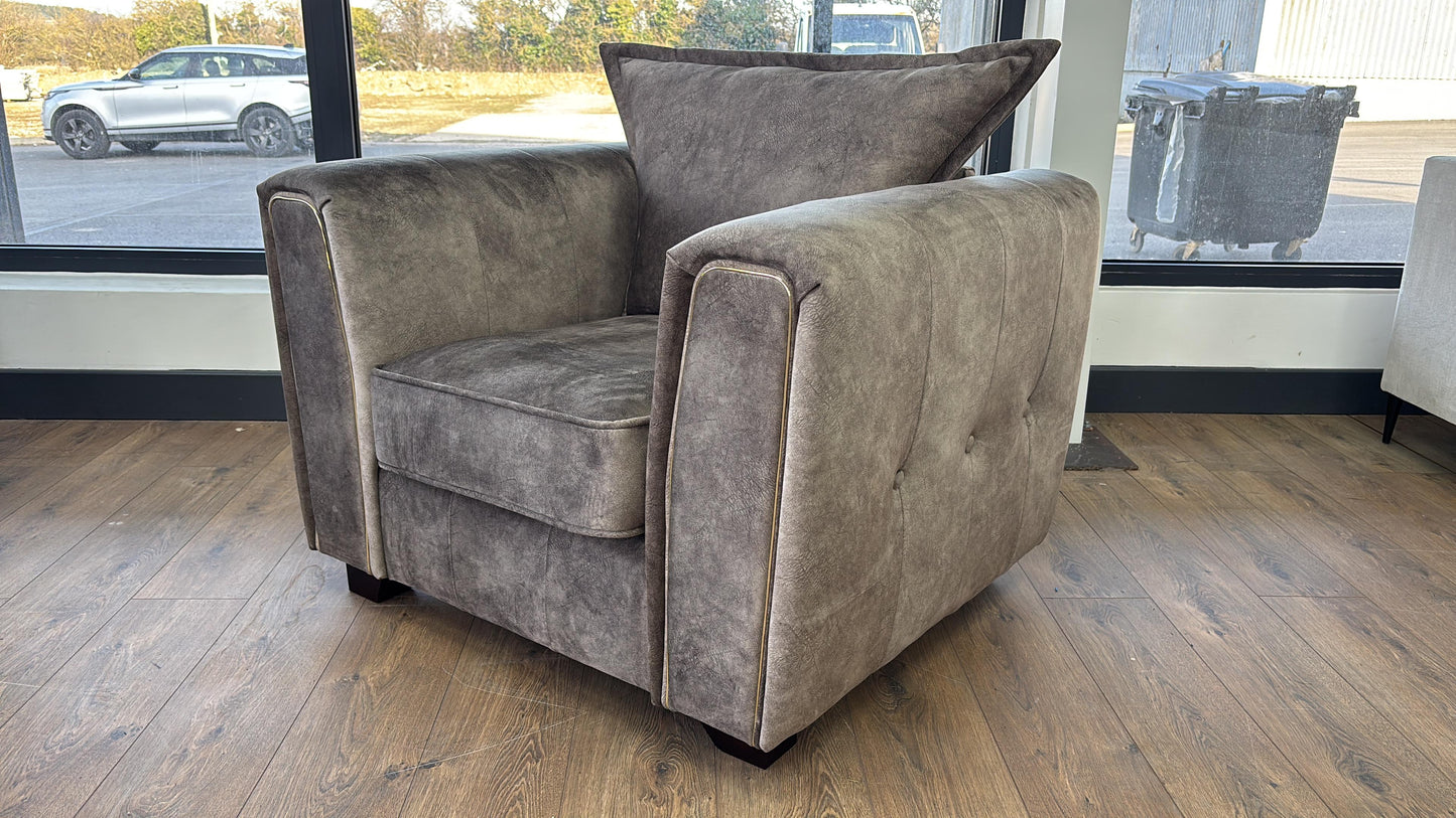 Regent Sofa Brown Armchair