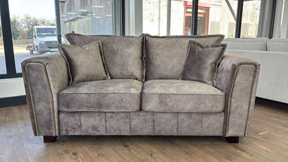 Regent Sofa Brown 2 Seater