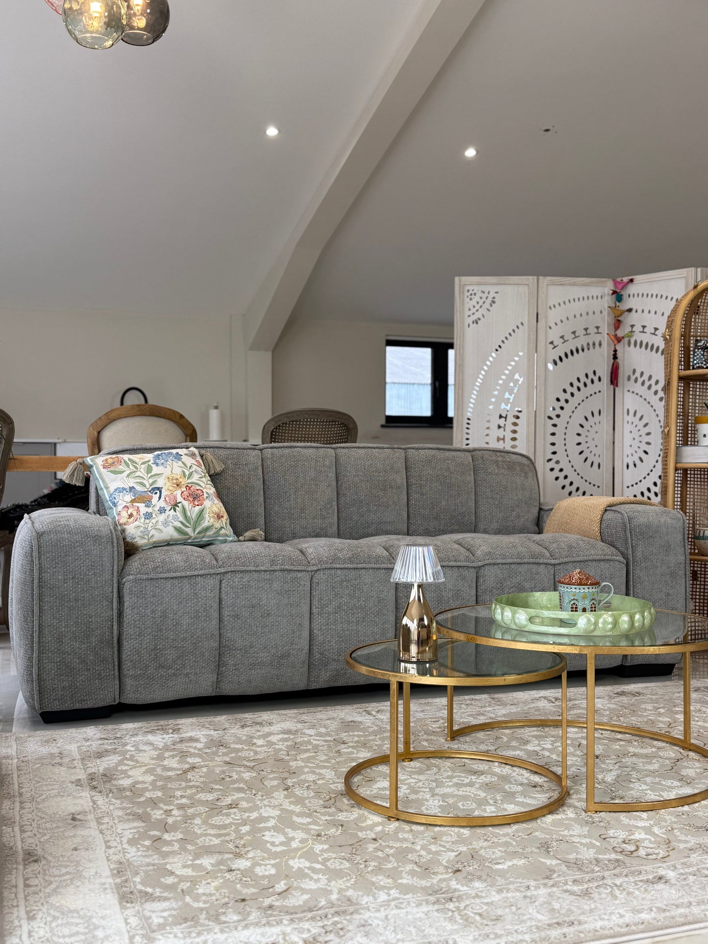 Bellmore Sofa Grey 3 Seater