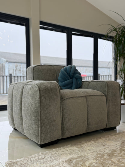 Bellmore Sofa Grey Armchair