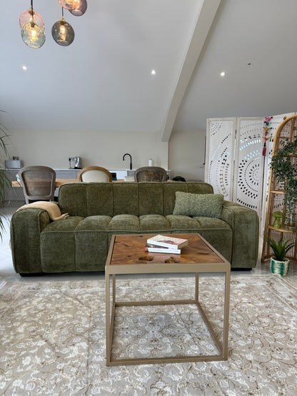 Bellmore Sofa Olive 3 Seater