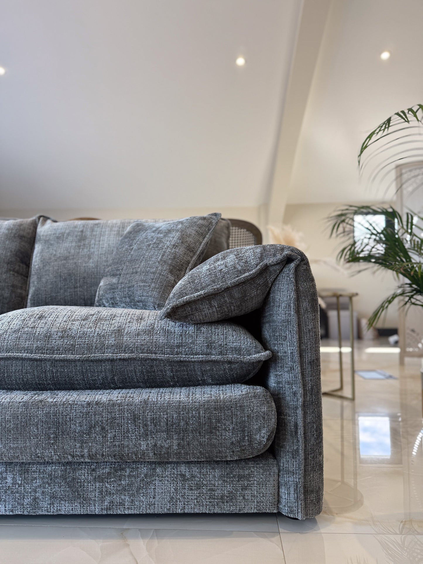 Astoria Sofa Grey 3 Seater