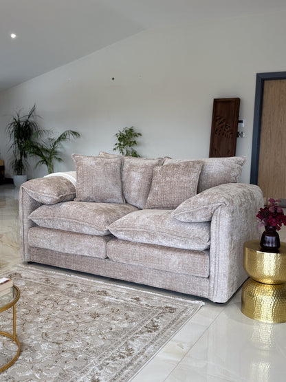 Astoria Sofa Beige 2 Seater