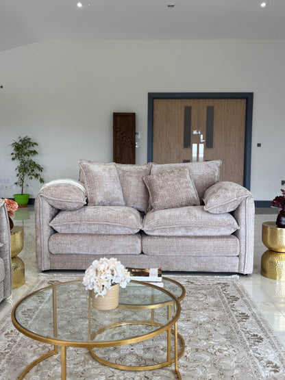 Astoria Sofa Beige 2 Seater
