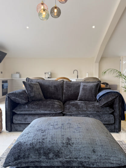 Astoria Sofa Black 3 Seater