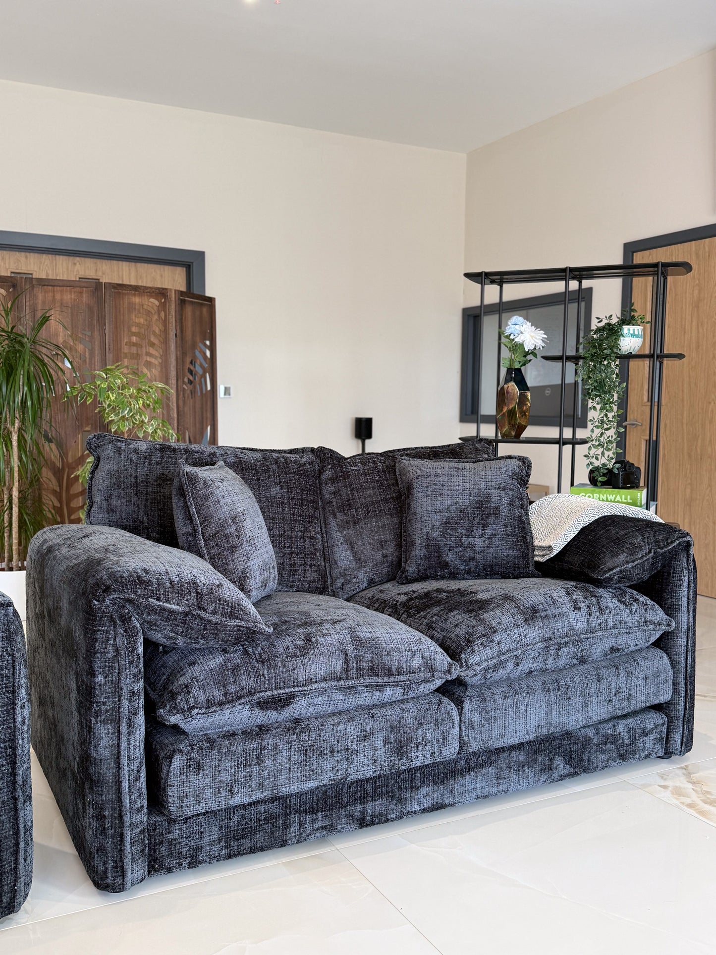 Astoria Sofa Black 2 Seater