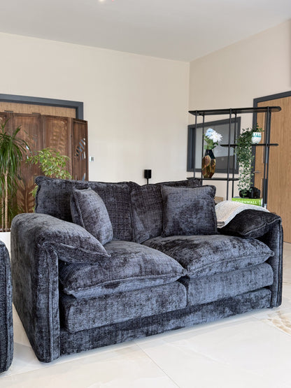 Astoria Sofa Black 2 Seater