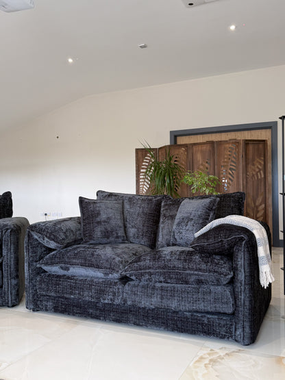 Astoria Sofa Black 2 Seater