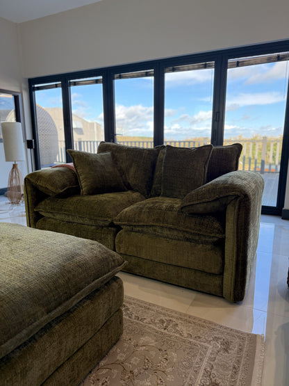 Astoria Sofa Green 2 Seater