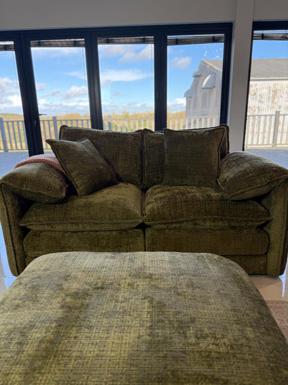 Astoria Sofa Green 2 Seater