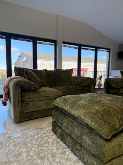 Astoria Sofa Green 2 Seater