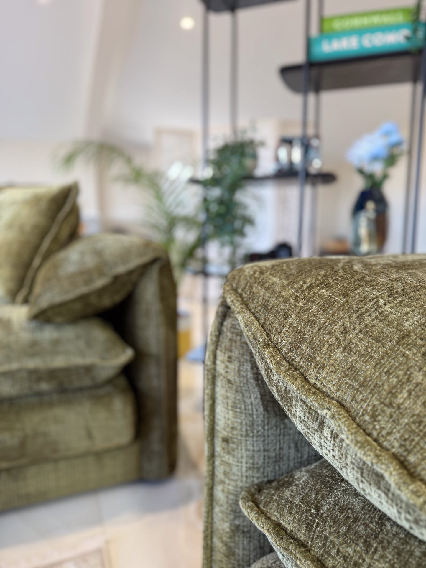 Astoria Sofa Green 3 Seater