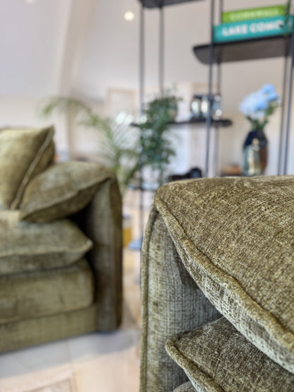 Astoria Sofa Green 3 Seater