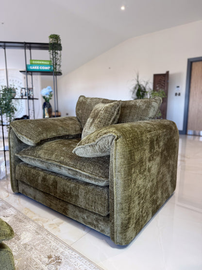 Astoria Sofa Green Armchair