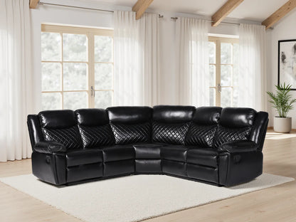 Tilly Recliner Leather Large Corner Sofa