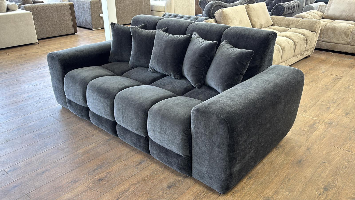 Jacob Sofa 3 Seater Black
