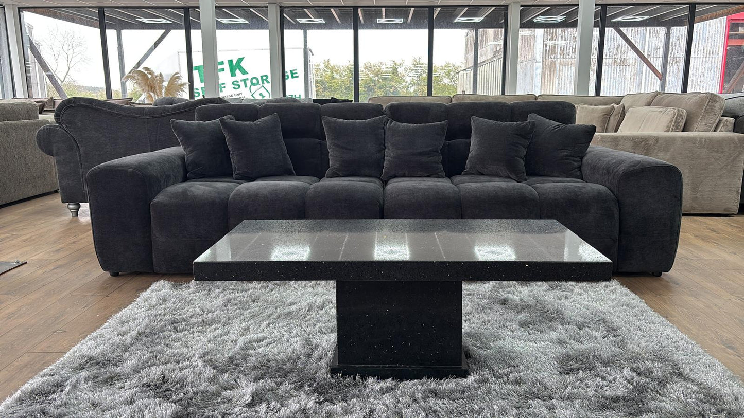 Camden 4 Seater Sofa - Black