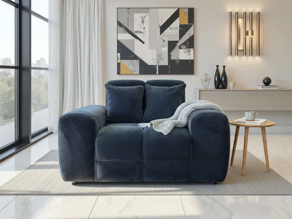 Camden Armchair Sofa - Black