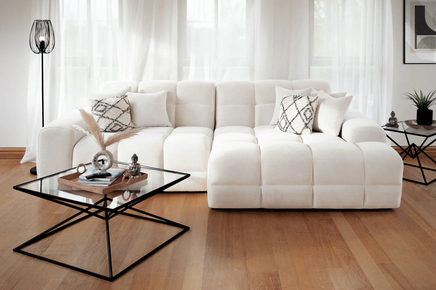 Camden Natural Right Hand Facing Corner Sofa