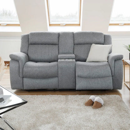 Homara Recliner Sofa Grey 2 Seater