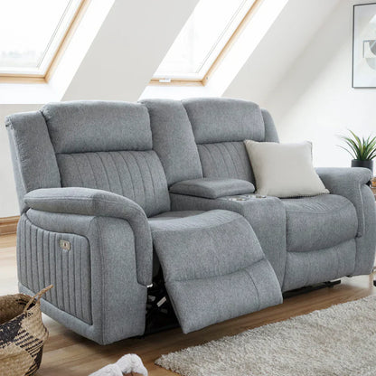 Homara Recliner Sofa Grey 3+2 Set
