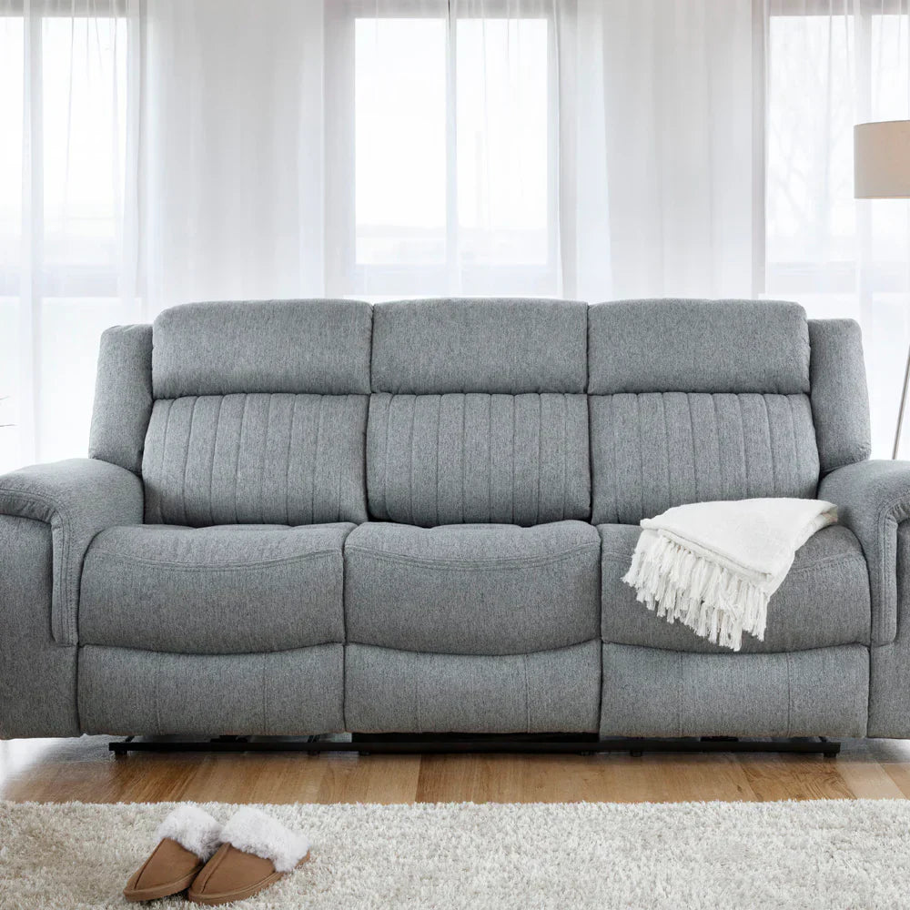 Homara Recliner Sofa Grey 3+2 Set