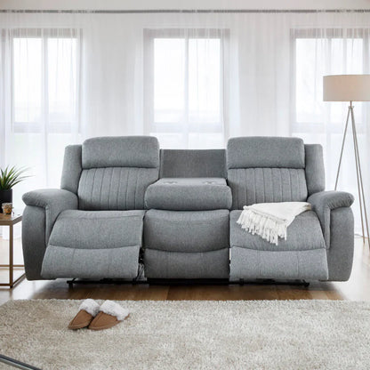 Homara Recliner Sofa Grey 3+2 Set