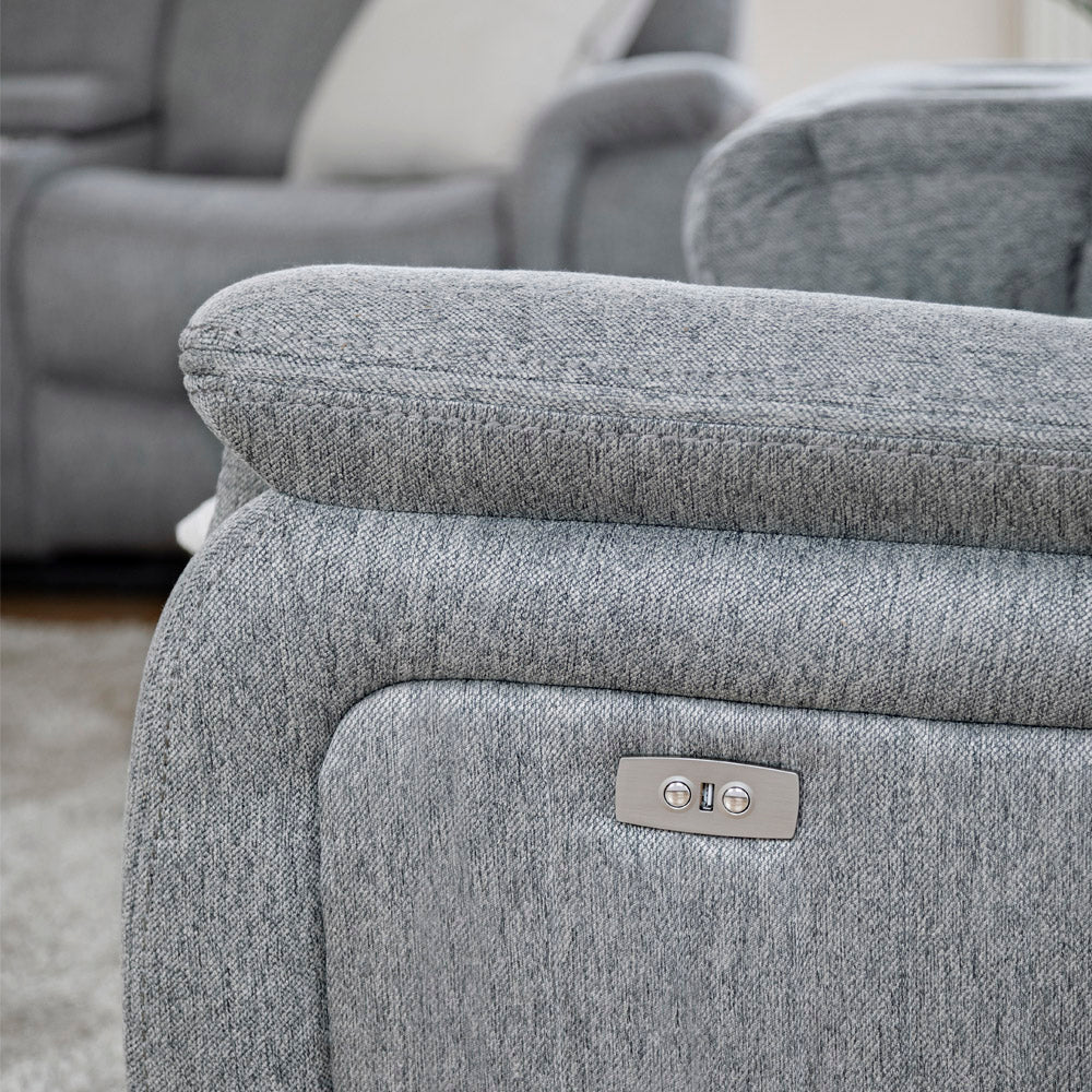 Homara Recliner Sofa Grey 3+2 Set