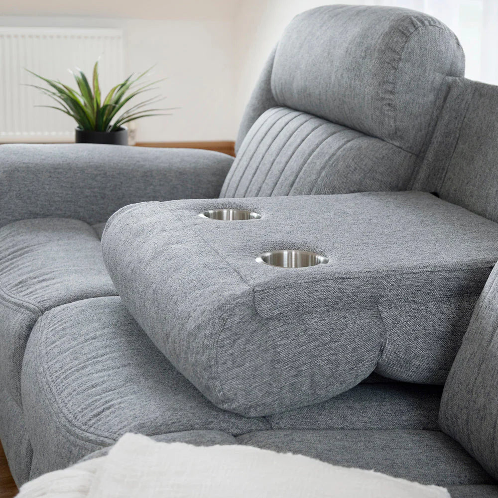 Homara Recliner Sofa Grey 3+2 Set