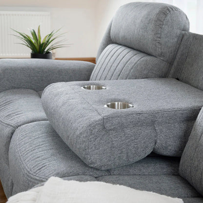Homara Recliner Sofa Grey 3+2 Set
