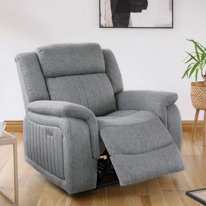 Homara Recliner Sofa Grey 3+2 Set