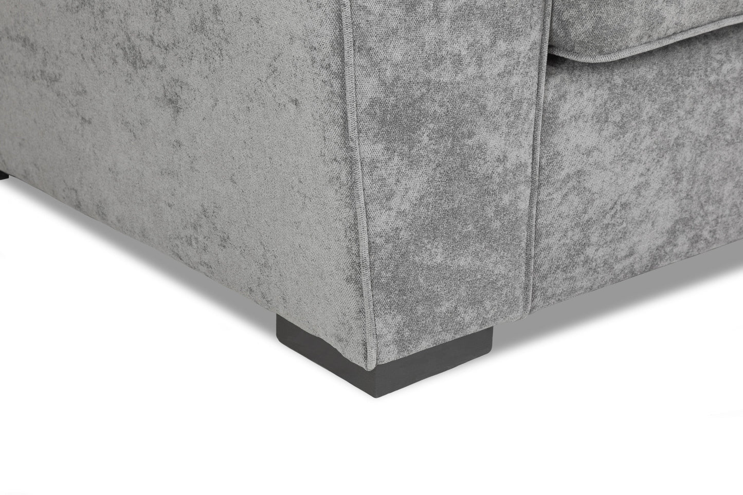 Poppy Grey Fabric Armchair Sofa