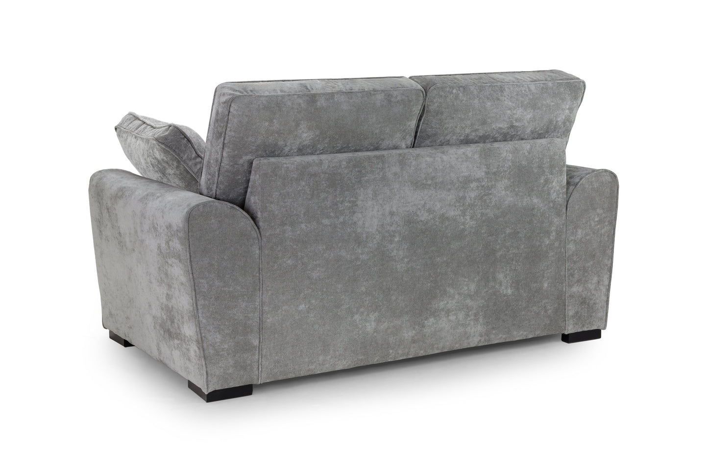 Poppy Grey Fabric 2 Seater Sofa