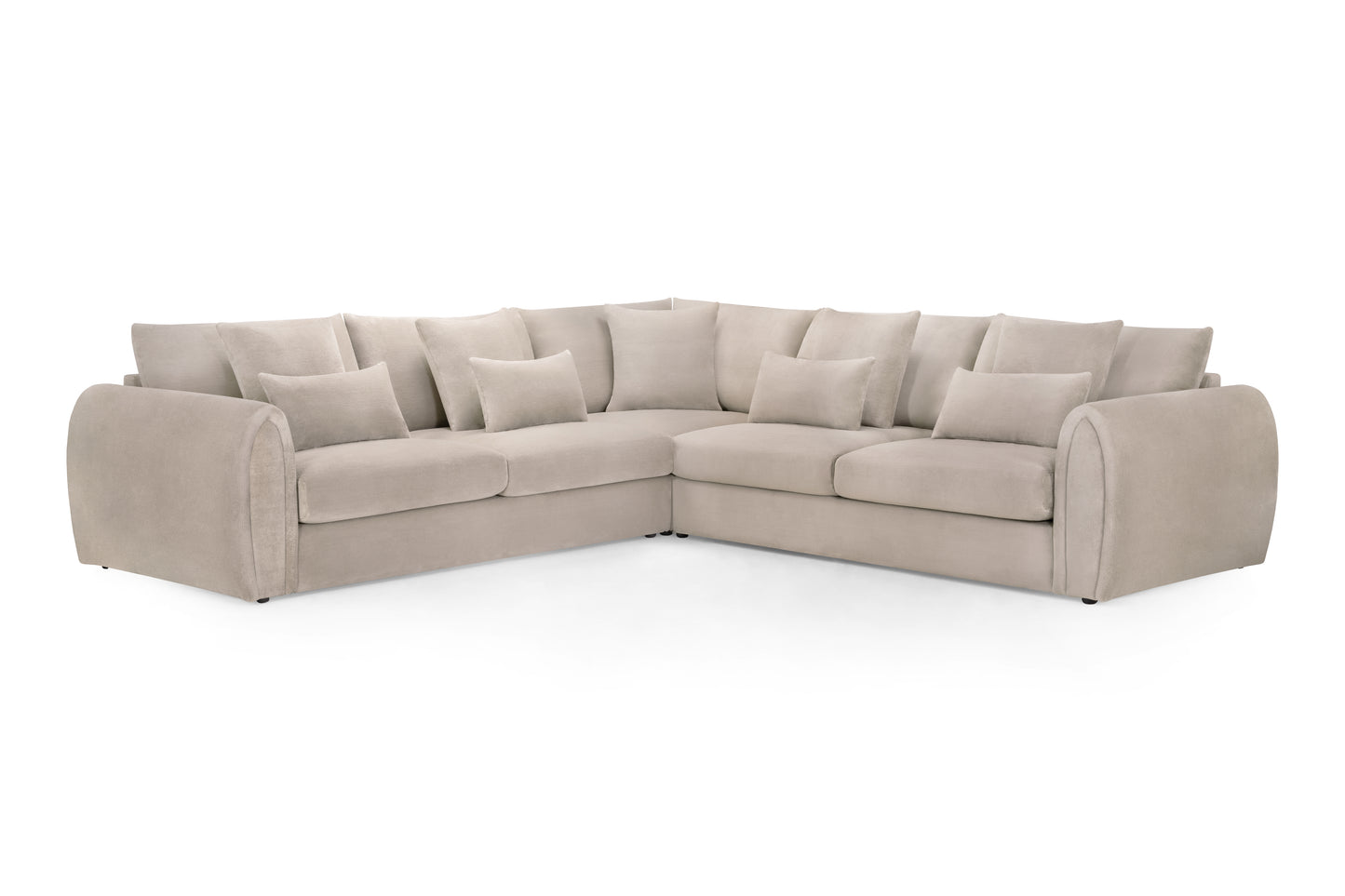 Royale Grey Large Corner Sofa