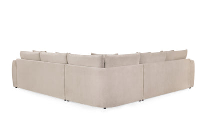 Royale Grey Large Corner Sofa