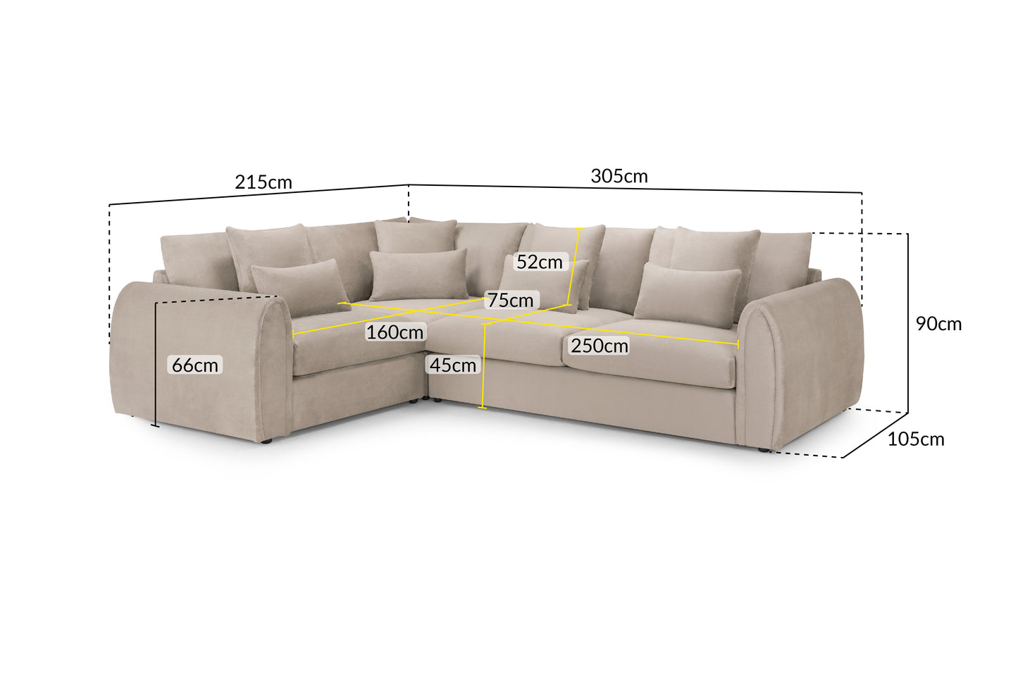 MIRABEL Corner Sofa