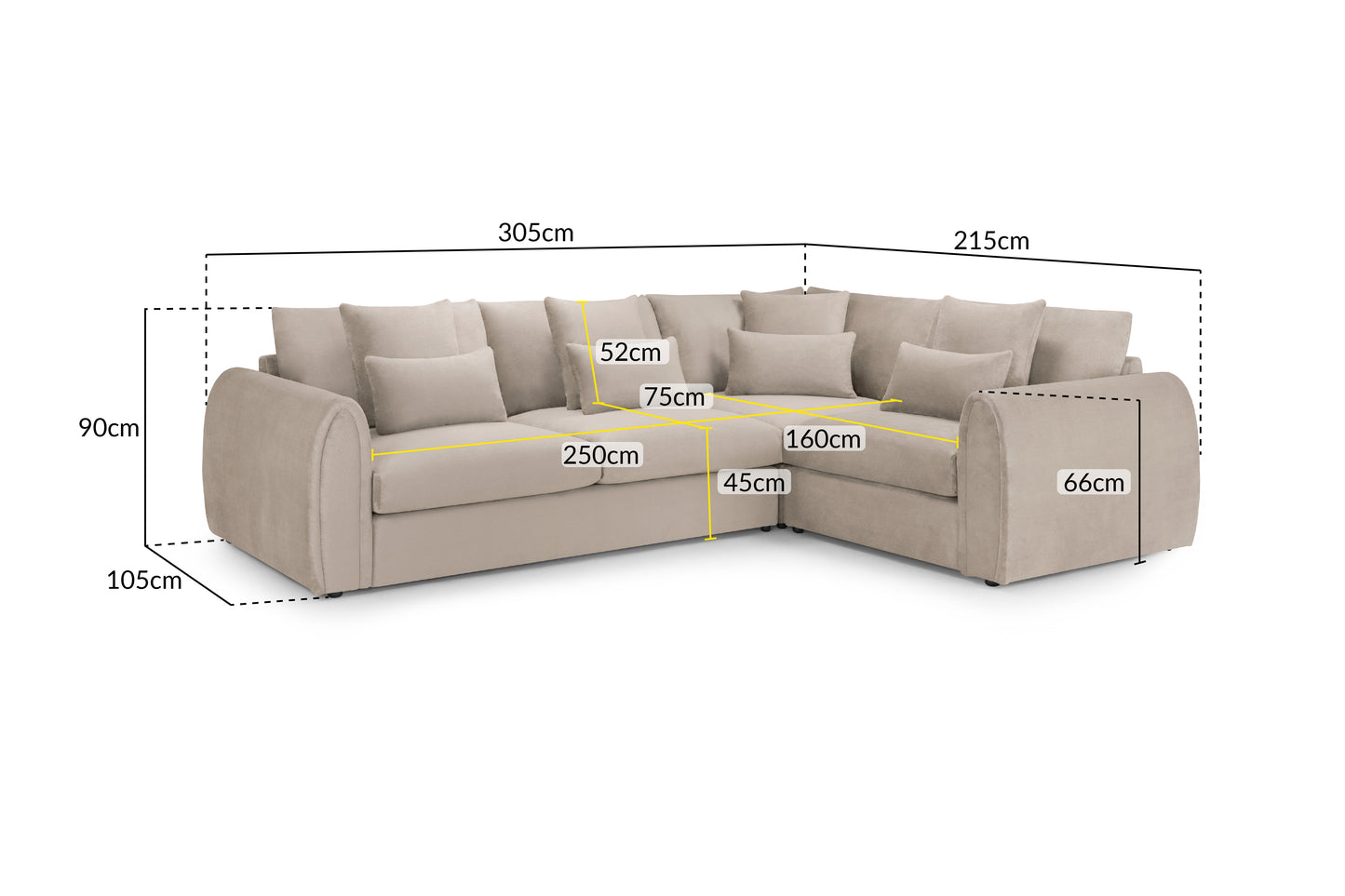 MIRABEL Corner Sofa