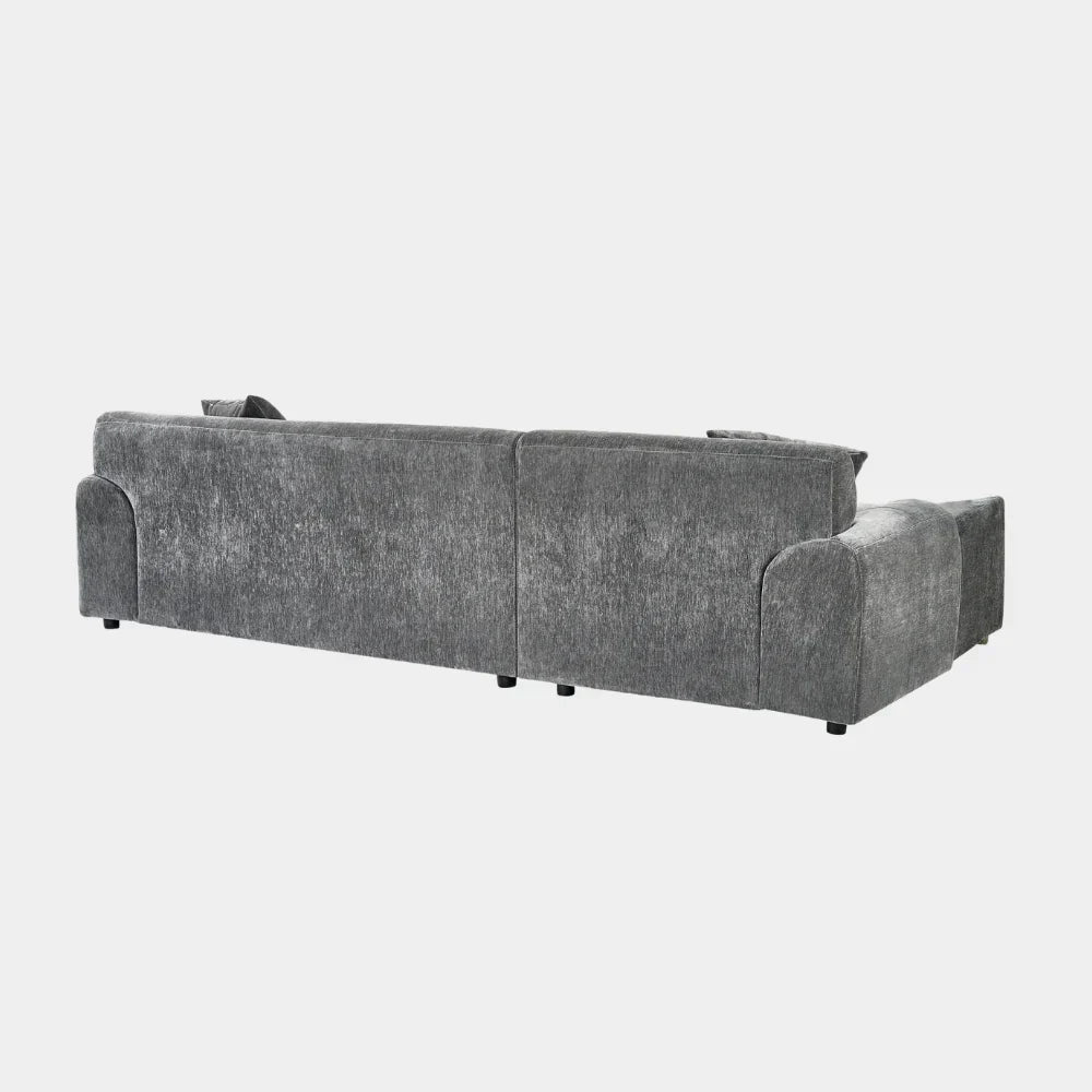 Modena Sofa Charcoal Left Hand Corner