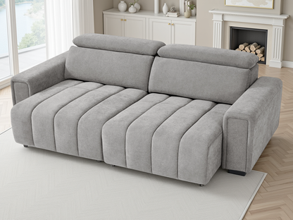 Rachel Electric Sofabed Grey 3 Seater