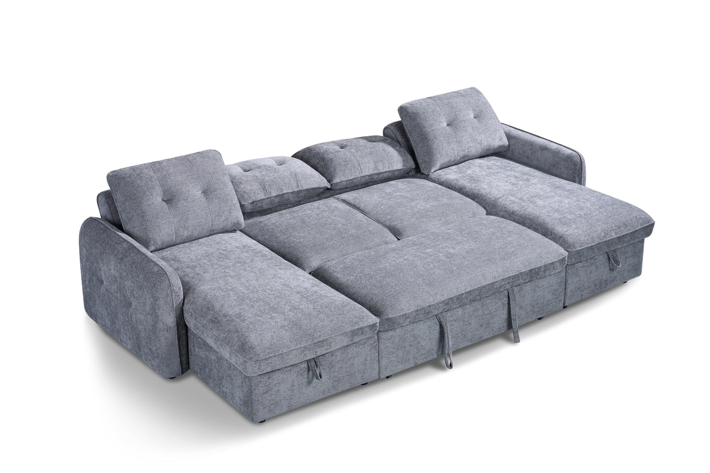 Grayson Sofabed Grey U Shape Corner