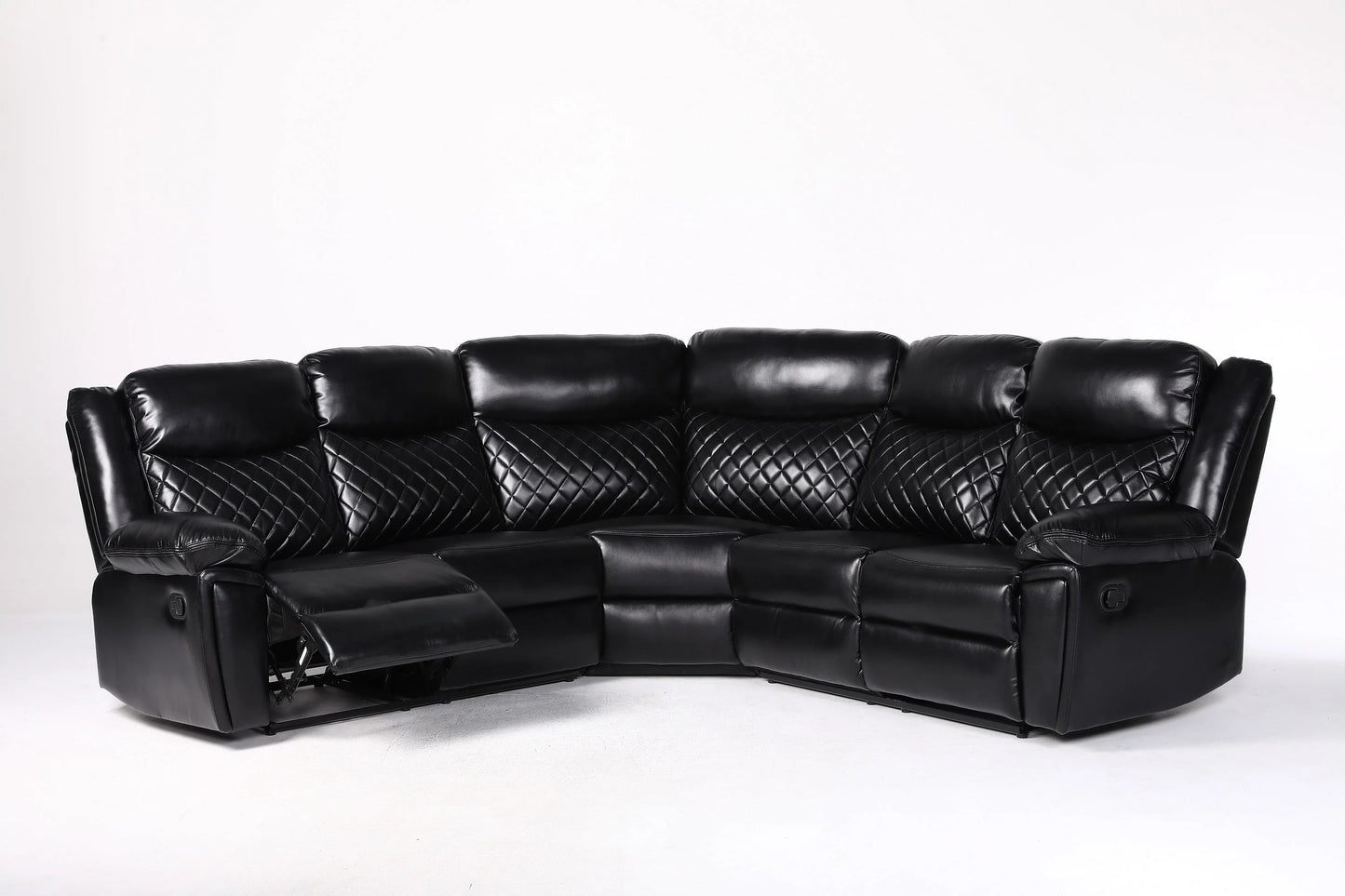 Tilly Recliner Leather Large Corner Sofa