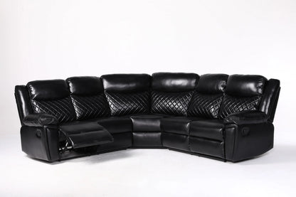 Tilly Recliner Leather Large Corner Sofa