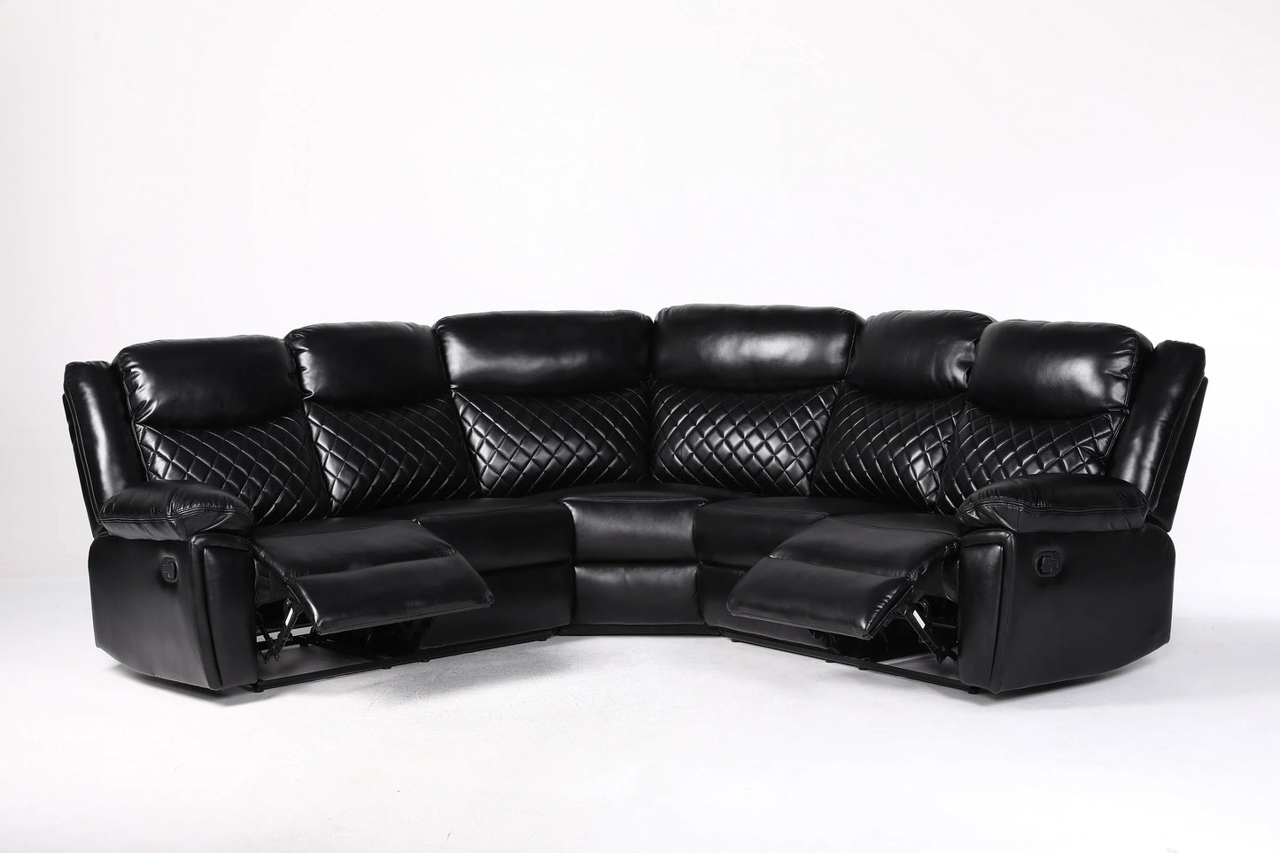 Tilly Recliner Leather Large Corner Sofa