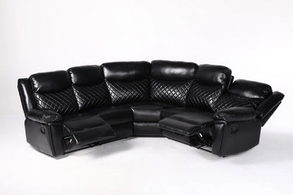 Tilly Recliner Leather Large Corner Sofa