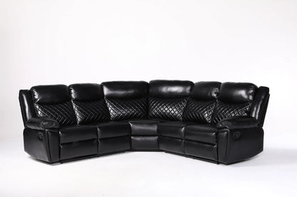 Tilly Recliner Leather Large Corner Sofa