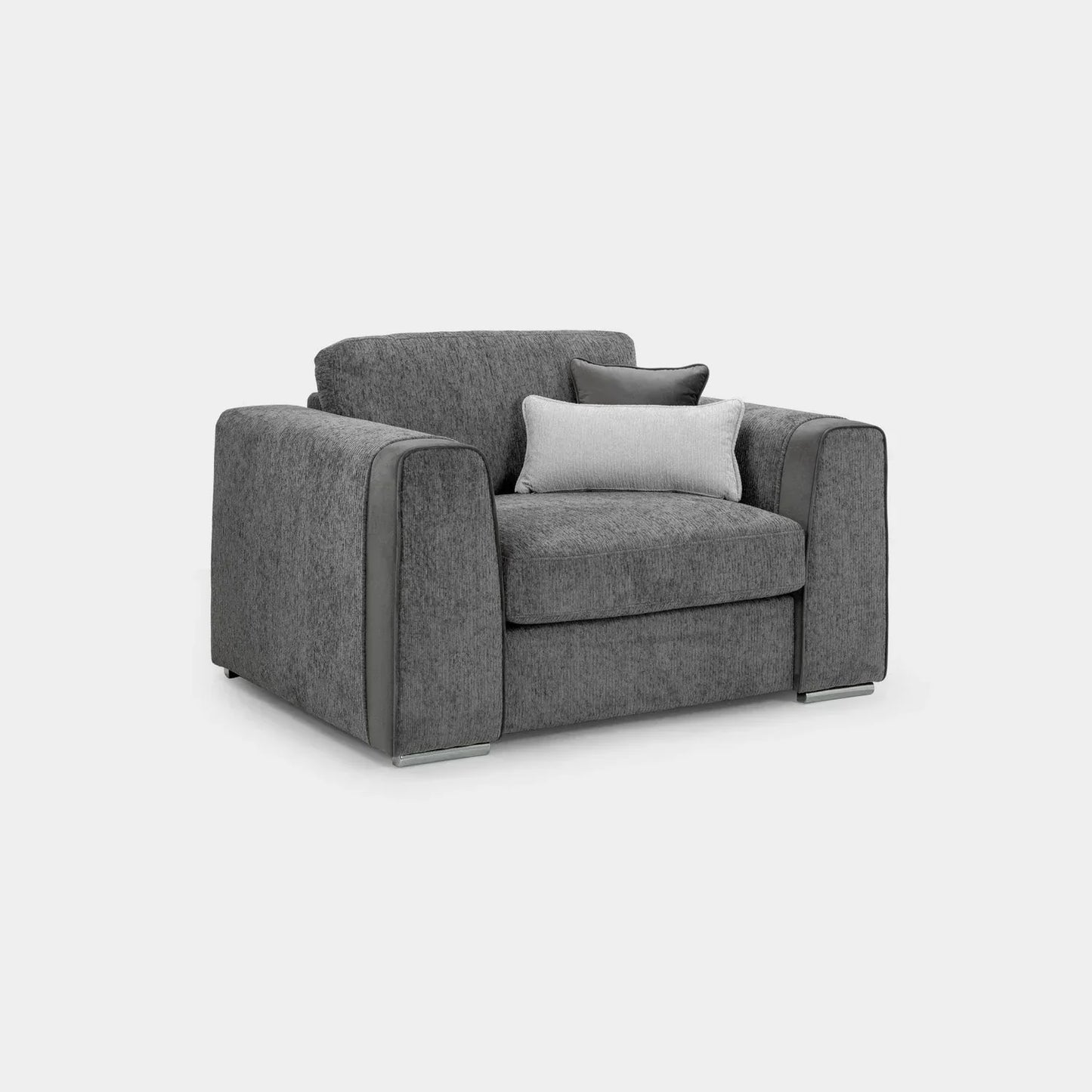 Nova Sofa Grey Armchair